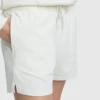 Pantalones cortos ligeros de 4" para estar en casa, con C Logo