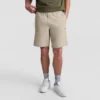 Pantalones cortos ligeros de 9" para estar en casa, con parche del logotipo C Logo