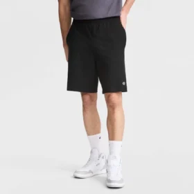 Pantalones cortos ligeros de 9" para estar en casa, con parche del logotipo C Logo