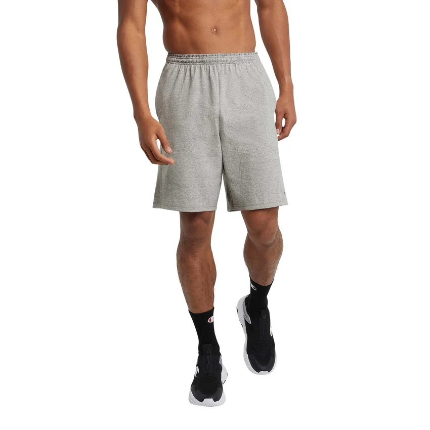 Pantalones cortos ligeros de 9" para estar en casa, con parche del logotipo C Logo