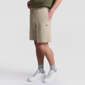 Pantalones cortos ligeros de 9″ para estar en casa, con parche del logotipo C Logo