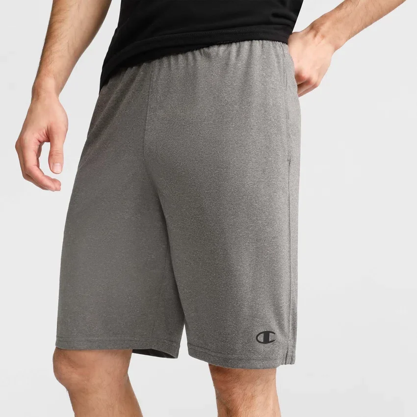 Pantalones cortos ligeros de 9" para estar en casa, con parche del logotipo C Logo
