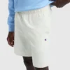 Pantalones cortos ligeros de 9" para estar en casa, con parche del logotipo C Logo