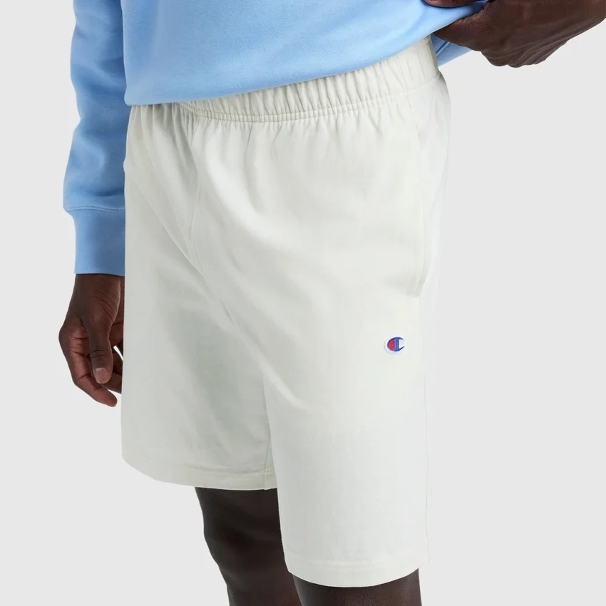 Pantalones cortos ligeros de 9" para estar en casa, con parche del logotipo C Logo