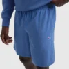 Pantalones cortos ligeros de 9" para estar en casa, con parche del logotipo C Logo