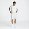 Pantalones cortos ligeros de 9" para estar en casa, con parche del logotipo C Logo