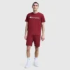 Pantalones cortos ligeros de 9" para estar en casa, con parche del logotipo C Logo