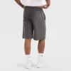 Pantalones cortos ligeros para estar en casa de 9", con logotipo «C» en parche - Tallas grandes y altas