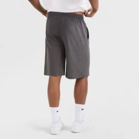 Pantalones cortos ligeros para estar en casa de 9″, con logotipo «C» en parche – Tallas grandes y altas