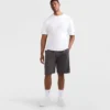 Pantalones cortos ligeros para estar en casa de 9", con logotipo «C» en parche - Tallas grandes y altas