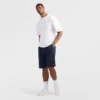 Pantalones cortos ligeros para estar en casa de 9", con logotipo «C» en parche - Tallas grandes y altas
