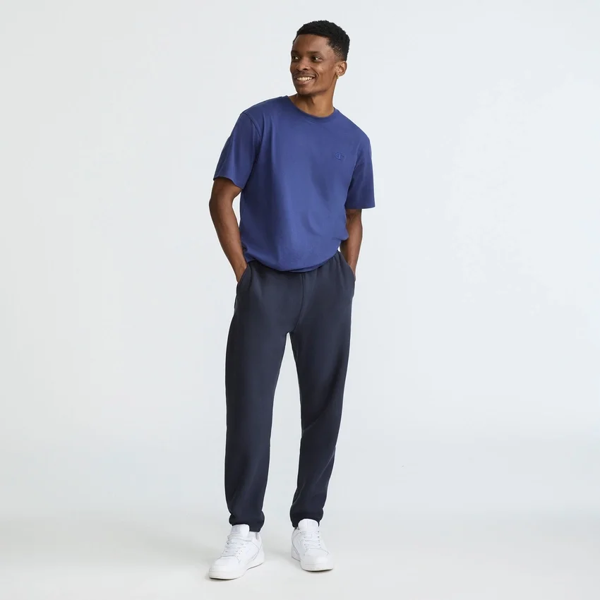 Pantalones de chándal ajustados con logo pequeño Reverse Weave