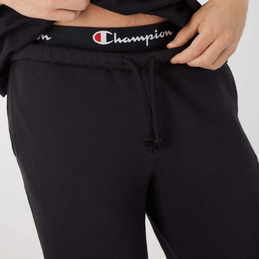 Pantalones de chándal ajustados con logo pequeño Reverse Weave