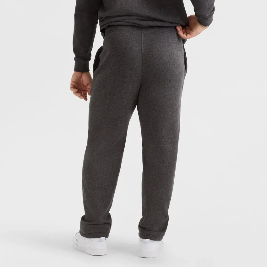 Pantalones de chándal Powerblend, bajo abierto, C Logo - Tallas grandes y altas