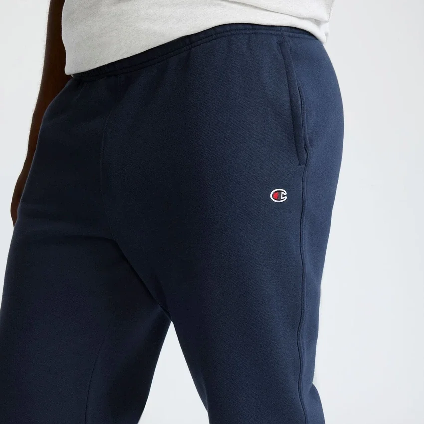 Pantalones de chándal Powerblend, bajo abierto, C Logo - Tallas grandes y altas