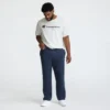 Pantalones de chándal Powerblend, bajo abierto, C Logo - Tallas grandes y altas
