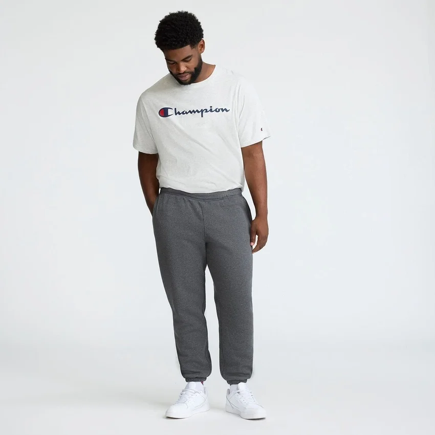 Pantalones de chándal Powerblend, bajo ajustado, C Logo - Tallas grandes y altas