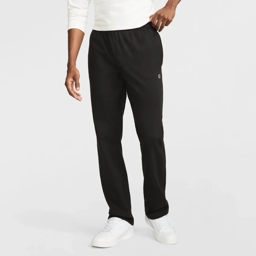 Pantalones de descanso ligeros, bajo abierto, C Logo