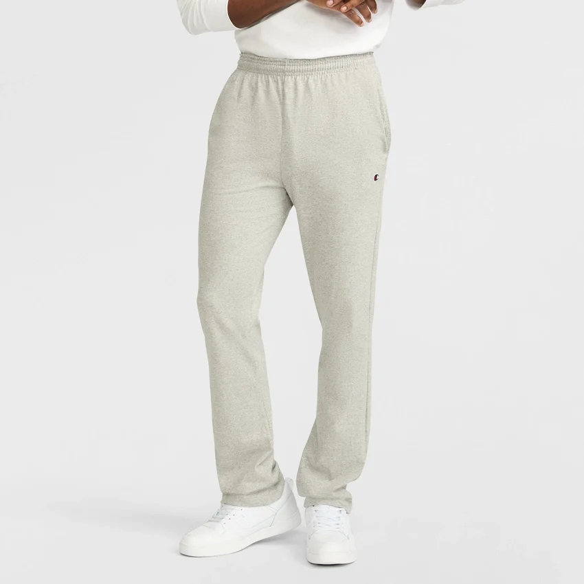 Pantalones de descanso ligeros, bajo abierto, C Logo