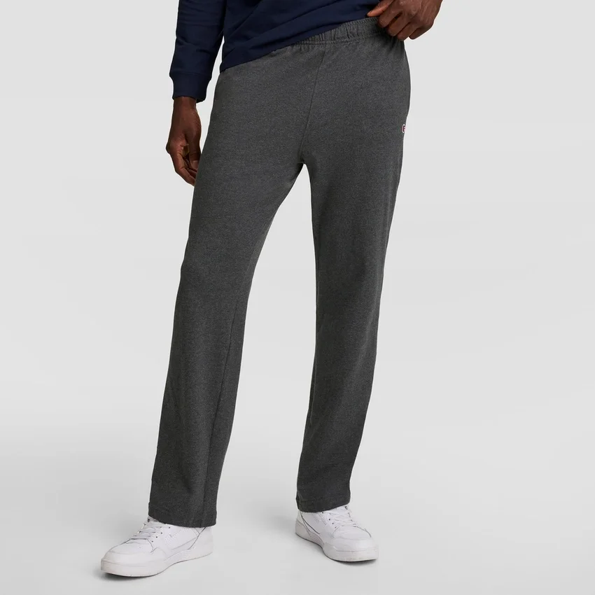 Pantalones de descanso ligeros, bajo abierto, C Logo