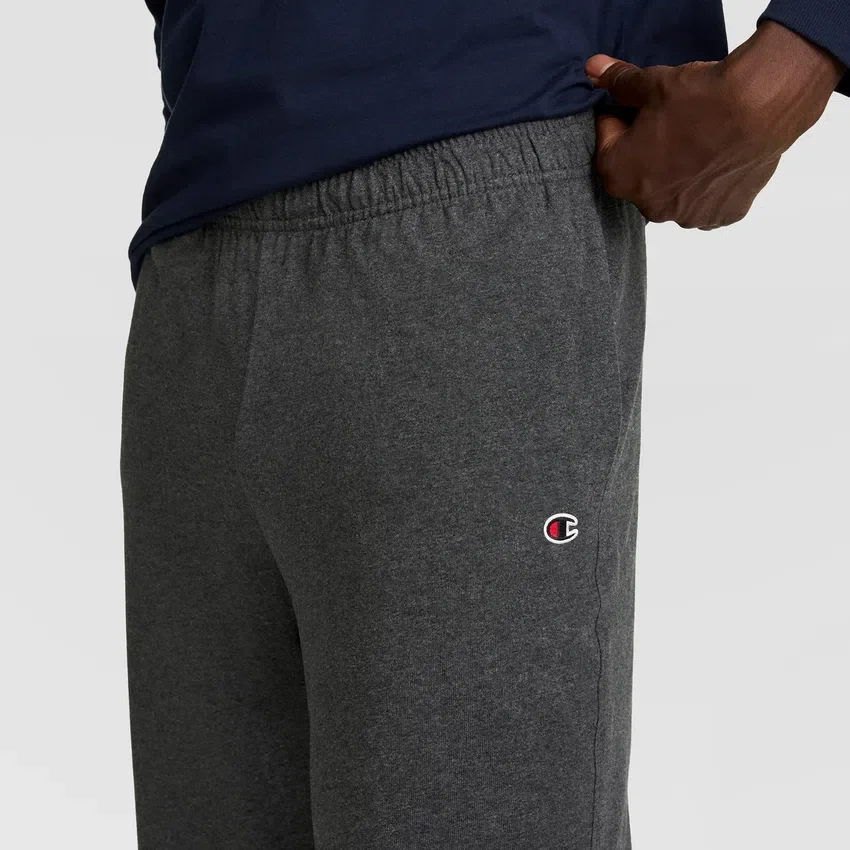 Pantalones de descanso ligeros, bajo abierto, C Logo