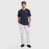 Pantalones de descanso ligeros, bajo abierto, C Logo