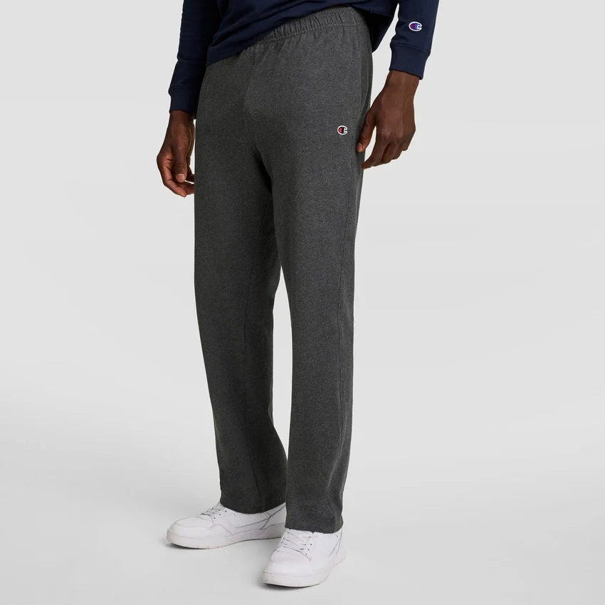 Pantalones de descanso ligeros, bajo abierto, C Logo