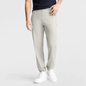 Pantalones de descanso ligeros, dobladillo ajustado, C Logo