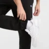 Pantalones de descanso ligeros, dobladillo ajustado, C Logo