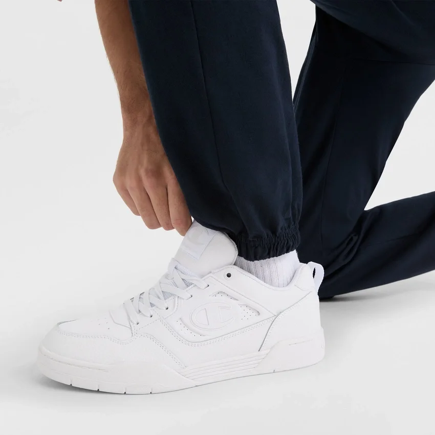 Pantalones de descanso ligeros, dobladillo ajustado, C Logo
