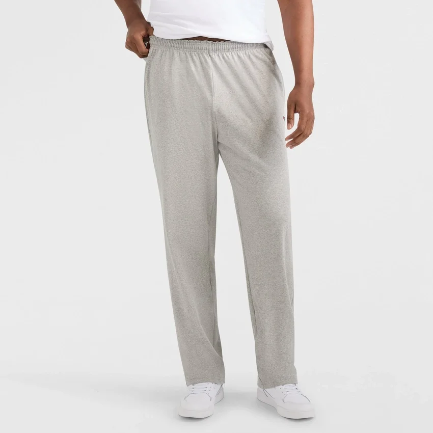 Pantalones de estar por casa ligeros, bajo abierto, C Logo - Tallas grandes y altas