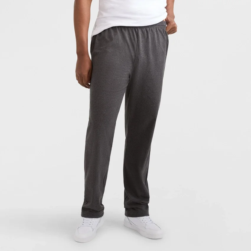 Pantalones de estar por casa ligeros, bajo abierto, C Logo - Tallas grandes y altas