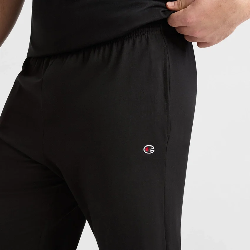 Pantalones de estar por casa ligeros, bajo abierto, C Logo - Tallas grandes y altas