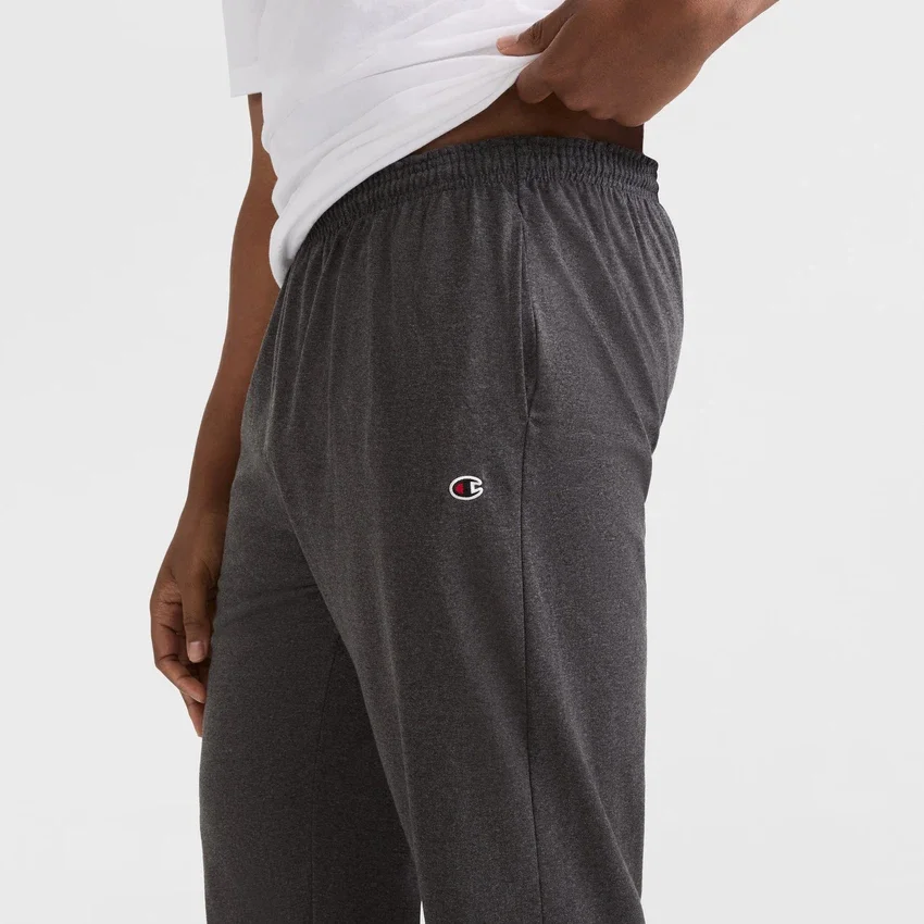 Pantalones de estar por casa ligeros, bajo abierto, C Logo - Tallas grandes y altas