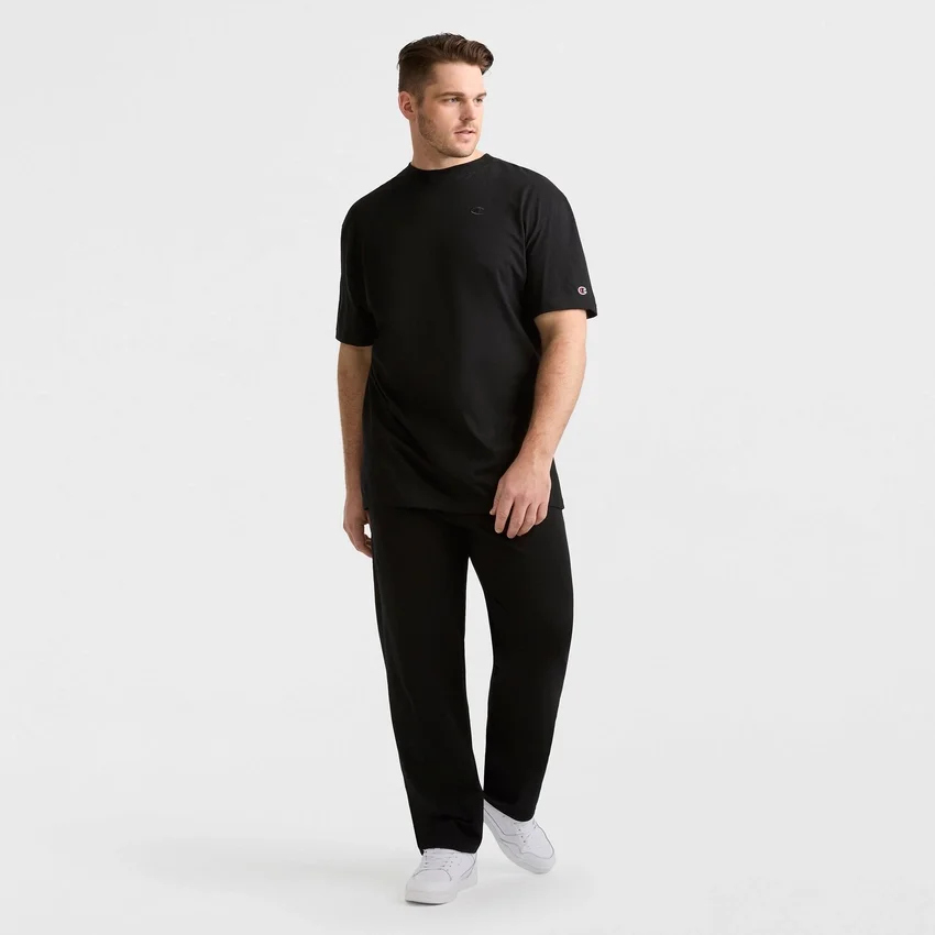 Pantalones de estar por casa ligeros, bajo abierto, C Logo - Tallas grandes y altas