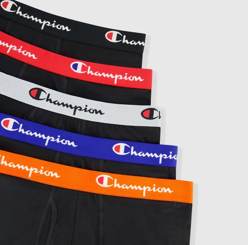 Paquete de 5 boxers de algodón elástico