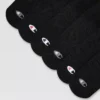 Paquete de 6 pares de calcetines bajos acolchados para mujer