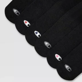 Paquete de 6 pares de calcetines bajos acolchados para mujer