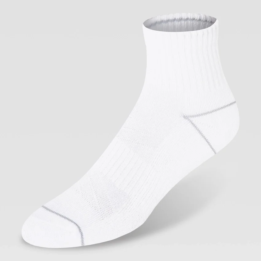 Paquete de 6 pares de calcetines cortos acolchados para mujer