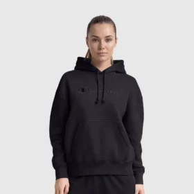 Sudadera con capucha Freshman Powerblend con letras en el mismo tono