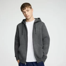 Sudadera con capucha Powerblend de cremallera completa, C Logo