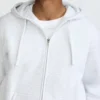 Sudadera con capucha Powerblend de cremallera completa, C Logo