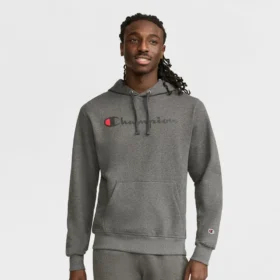 Sudadera con capucha Powerblend, Script Logo completo en letras