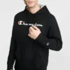 Sudadera con capucha Powerblend, Script Logo completo en letras
