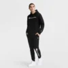 Sudadera con capucha Powerblend, Script Logo completo en letras