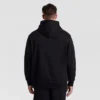 Sudadera con capucha Powerblend, Script Logo completo en letras — Tallas grandes y altas