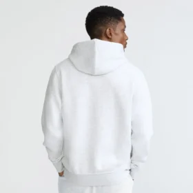 Sudadera con capucha Powerblend, Script Logo en letra cursiva del mismo tono