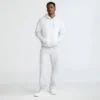 Sudadera con capucha Powerblend, Script Logo en letra cursiva del mismo tono