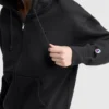 Sudadera con capucha y cremallera de felpa Powerblend, C Logo