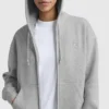 Sudadera con capucha y cremallera de felpa Powerblend, C Logo